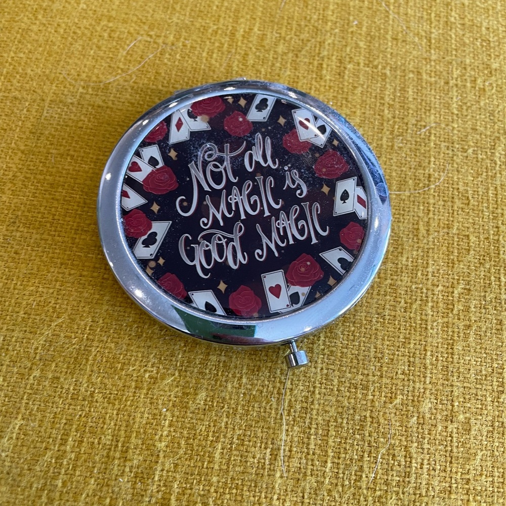 Bookish Mirror Compact